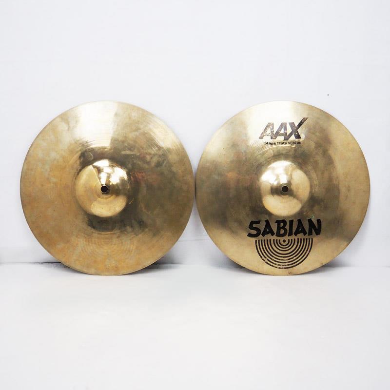 USED 中古 AAX Stage Hats 14[978g/1228g] SABIAN (ユーズド やや使用感あり)