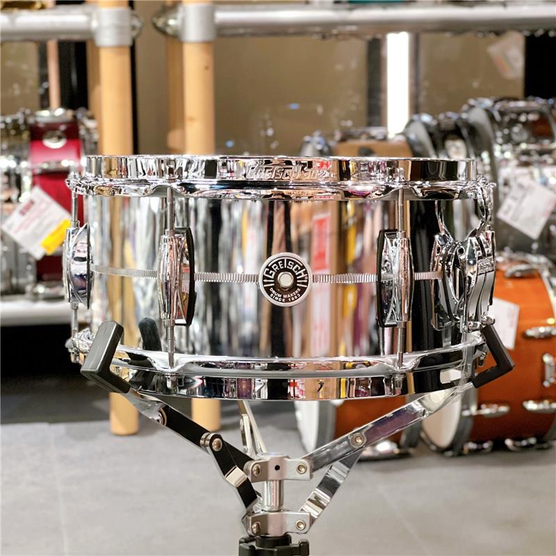 【値下げしました！】GB4162S [Brooklyn Snare Drum Metal Shell / Chrome Over Steel 12&times;6]【店頭展示特価品】 GRETSCH (アウトレット 美品)｜イケベ楽器ショップ