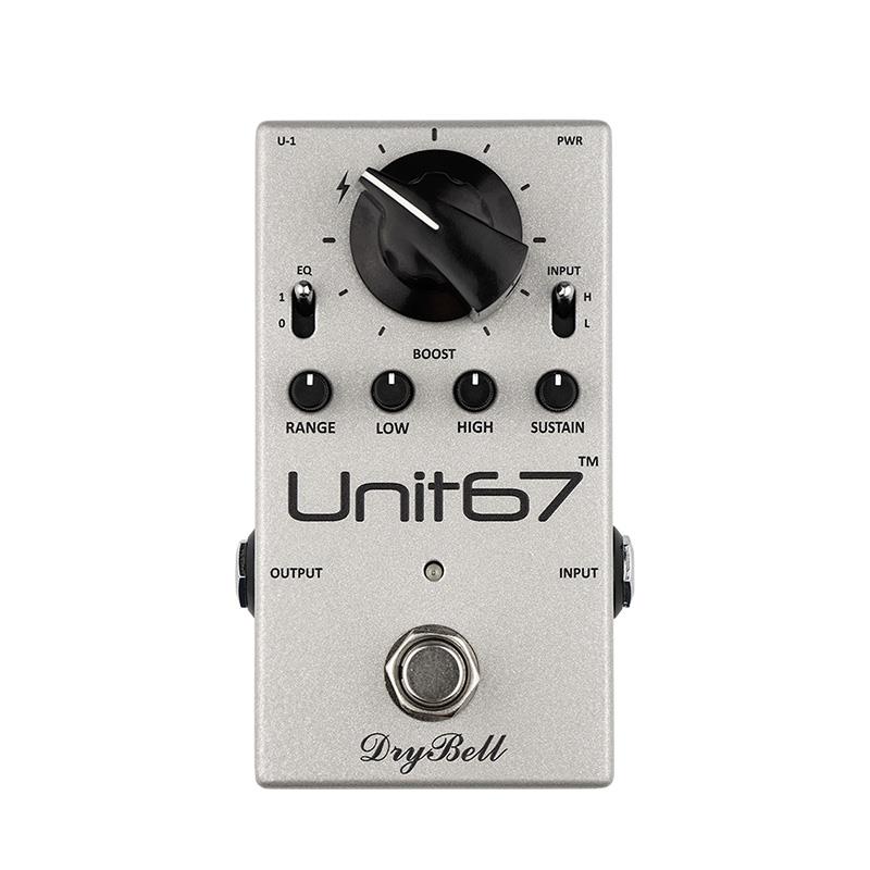 Unit67 [Tone Shaper， Compressor， EQ， Booster， Rangemaster]（ドライベル） DryBell (新品)