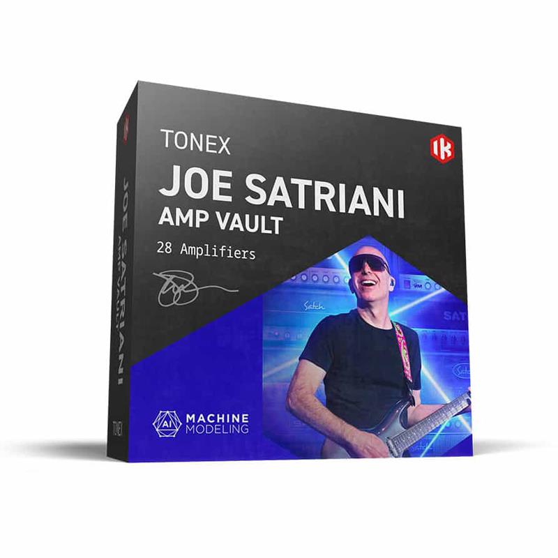【TONEX Collections Sale！】Joe Satriani Amp Vault (アイケーマルチメディア)(アンプリチューブ)(オンライン納品) IK Multimedia (新品)