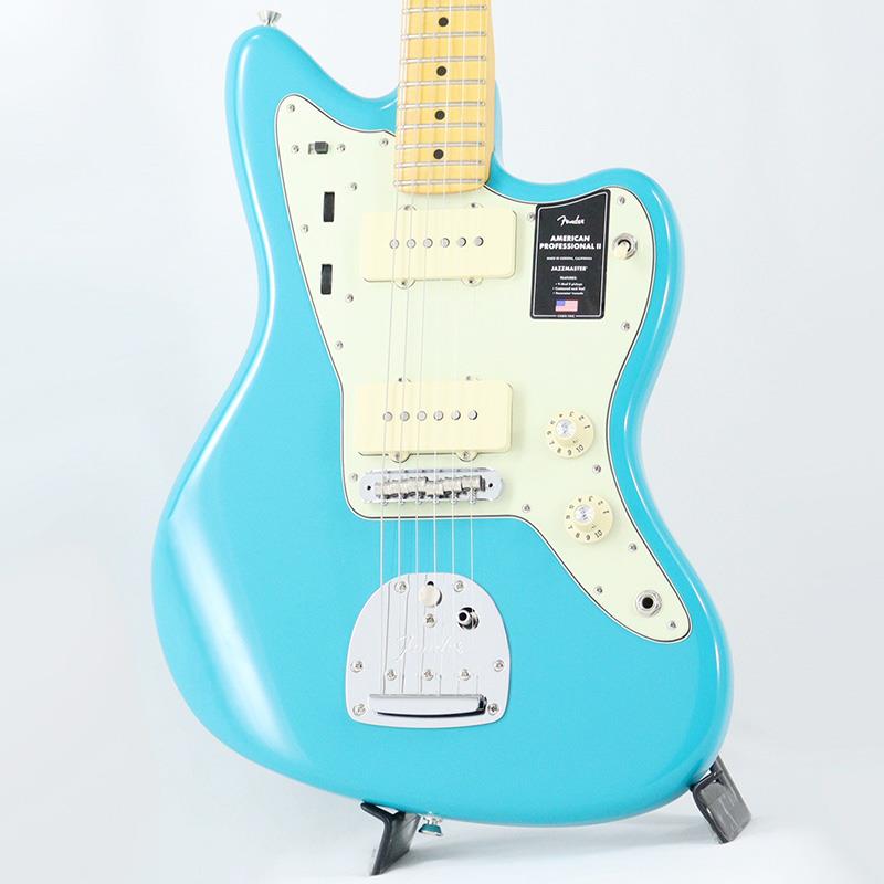 American Professional II Jazzmaster (Miami Blue/Maple) 【The Spring Summer 2026 Campaign】 Fender USA (新品)｜イケベ楽器ショップ