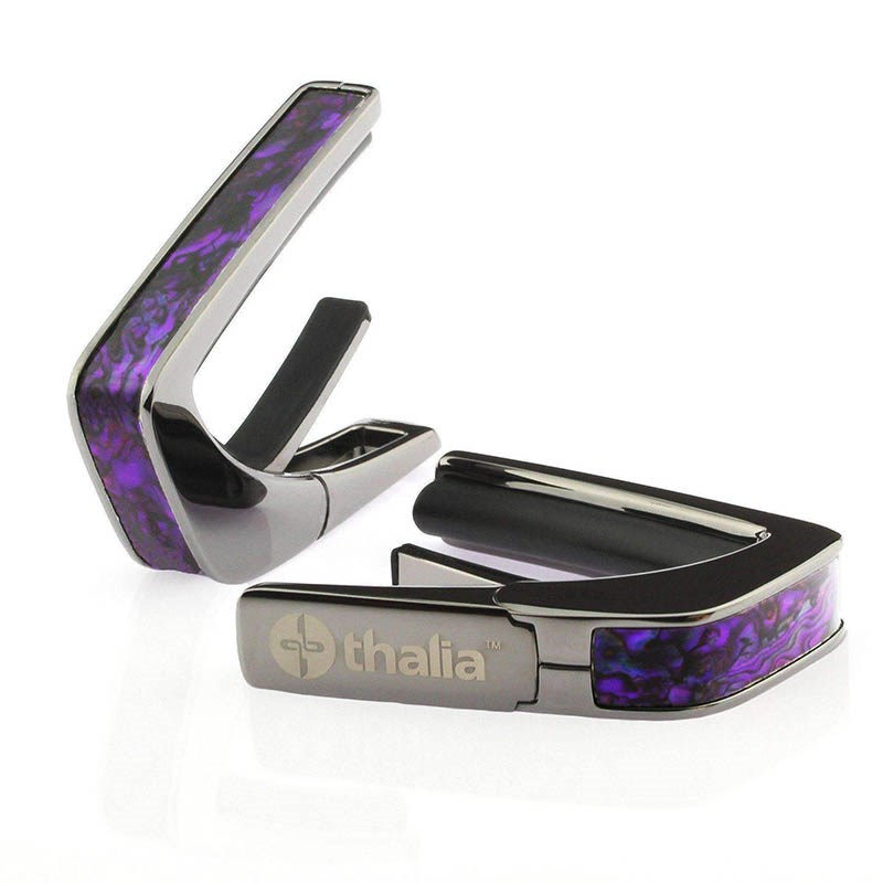 Exotic Shell Series Black Chrome Purple Paua [新仕様] タリアカポ Thalia Capo (新品)｜イケベ楽器ショップ