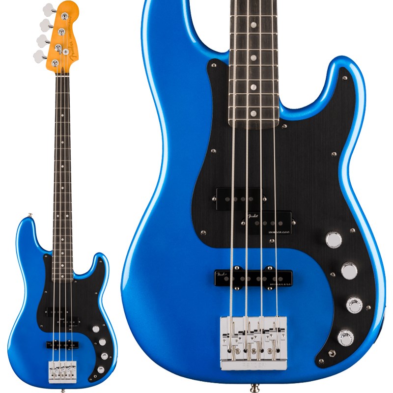 翌日配達 American Ultra II Precision Bass (Noble Blue/Ebony)【値上げ前旧価格品】 【春得セール】 Fender USA (新品)