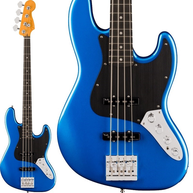 American Ultra II Jazz Bass (Noble Blue/Ebony)【値上げ前旧価格品】 Fender USA (新品)