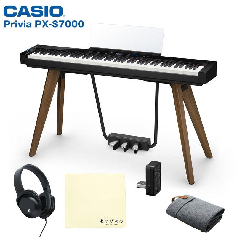 【キャッシュバックキャンペーン実施中！】(セルフ組立・玄関先お渡し) カシオ Privia PX-S7000BK ブラック プリヴィア (特典：練習用ヘッドホン＆お手入れクロス付き！) 電子ピアノ デジタルピアノ (※配送事項...