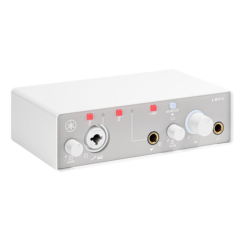 UR12MK3 W (ホワイト)(ヤマハ)(USB・オーディオインターフェース)(USB Type-C)(USB2.0バスパワー・ループバック機能対応) YAMAHA (新品)｜イケベ楽器ショップ