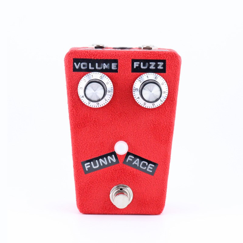 【WEB限定在庫処分セール】 FUNN FACE FUZZ [RED SUEDE] shin&rsquo;s music (新品)｜イケベ楽器ショップ