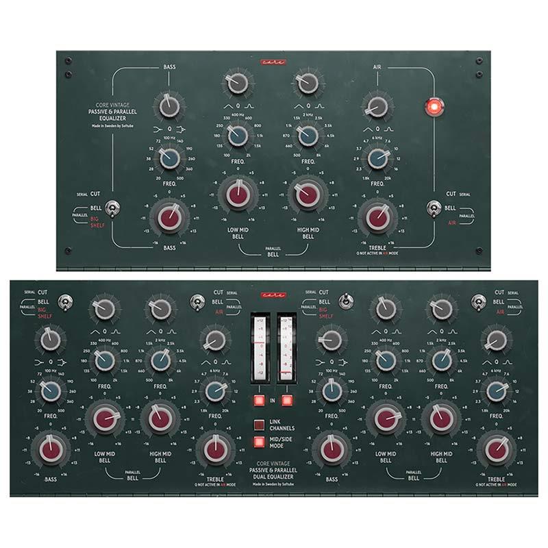 Core Vintage Equalizers(ソフチューブ)(プラグインソフト)(オンライン納品) Softube (新品)