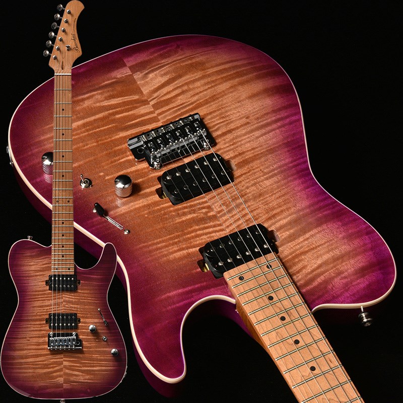 Bacchus TAC24 FMH-RSM/M N-MGT-B バッカス TAC24 FMH-RSM/M N-BR-B (Bacchus / バッカス) エレキギター