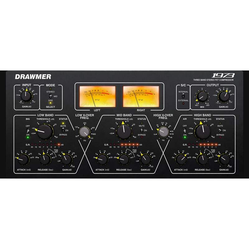 Drawmer 1973 Multi-Band Compressor(ソフチューブ)(プラグインソフト)(オンライン納品) Softube (新品)｜イケベ楽器ショップ