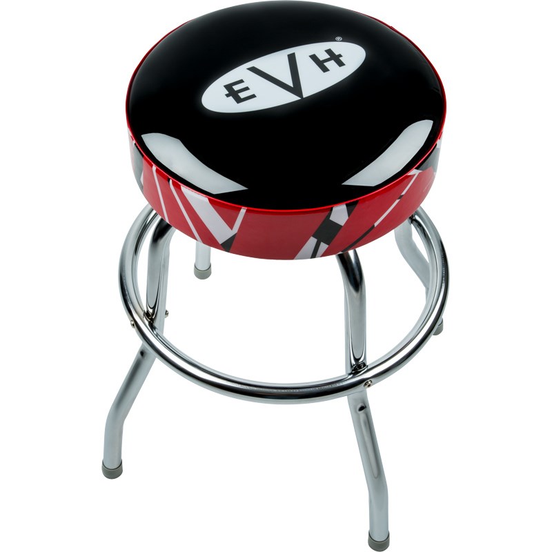 【春得セール】 【生産完了モデル】 LOGO BARSTOOL WITH STRIPED TRIM 24inch (#0227297024) EVH (新品)