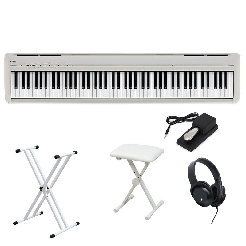 ES120LG Filo＋純正ダンパーペダル+X型スタンド+X型イスセット(電子ピアノ) KAWAI (新品)｜イケベ楽器ショップ 55,380円
