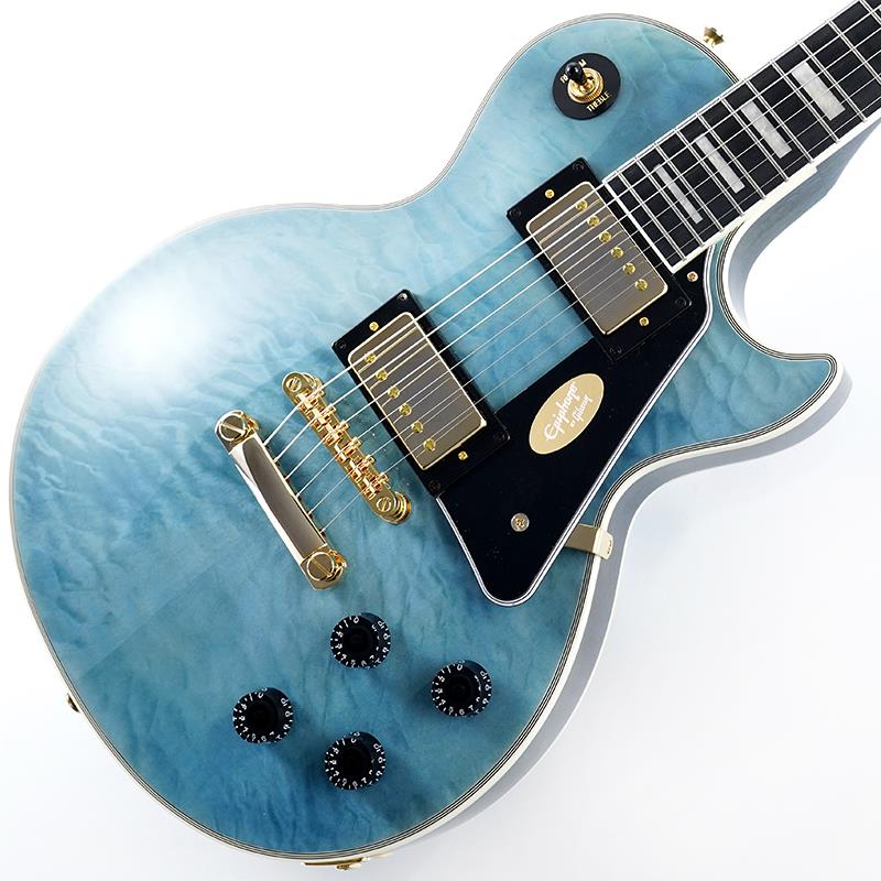 楽天市場】Epiphone Nighthawk Custom Quilt Trans Blue 新品