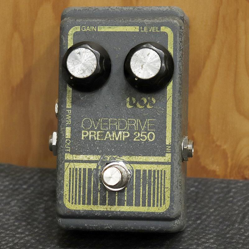 VINTAGE Overdrive Preamp 250 Gray '80 DOD (ヴィンテージ やや使用感あり)|イケベ楽器ショップ