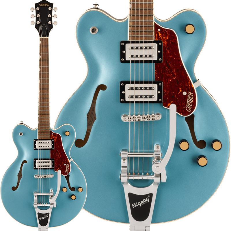 G2622T Streamliner Center Block Double-Cut with Bigsby (Arctic Blue／Laurel) GRETSCH (新品)