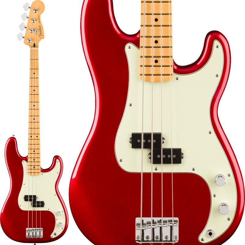 75th Anniversary Player II Precision Bass (Candy Apple Red/Maple) Fender MEX (新品)|イケベ楽器ショップ