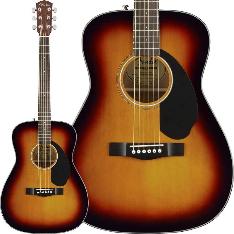 【期間限定！アクセ11点セット付き！】【新楽器応援セール】【特価】 CC-60S (SB) フェンダー Fender Acoustics (アウトレット 美品)