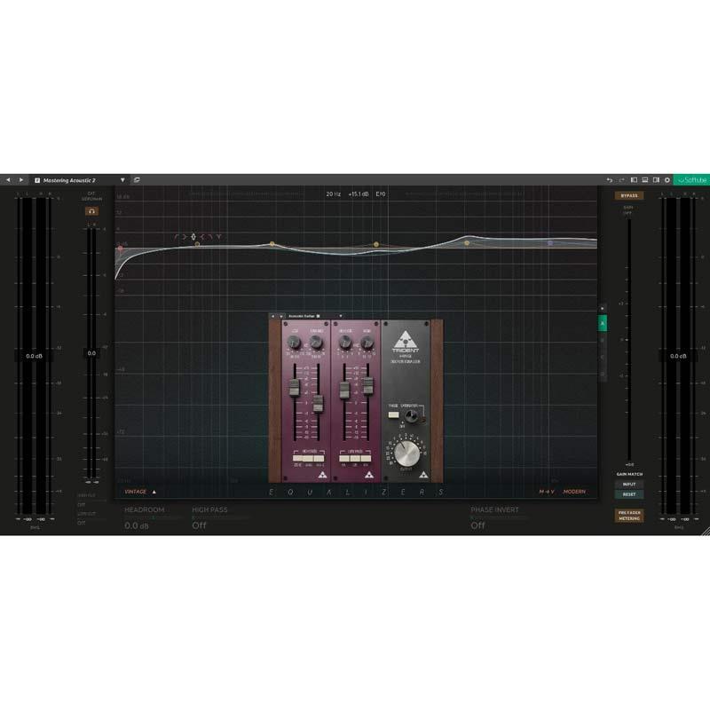 Equalizers + Trident A-range(ソフチューブ)(プラグインソフト)(オンライン納品) Softube (新品)