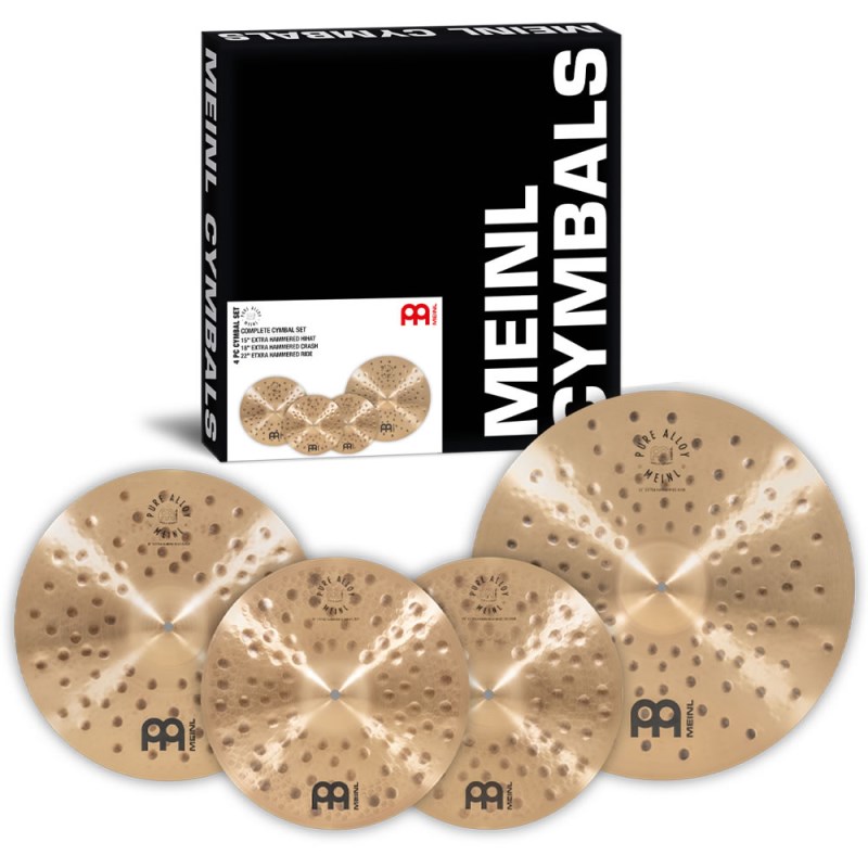 PA-CS1 [Pure Alloy Extra Hammered Complete Set] MEINL (新品)｜イケベ楽器ショップ