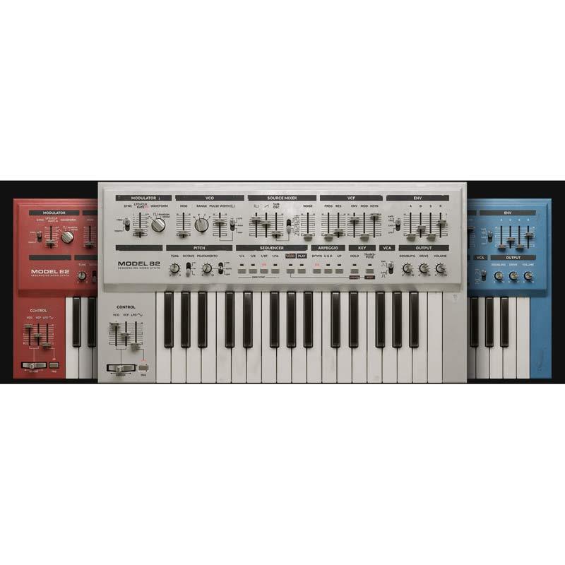 Model 82 Sequencing Mono Synth(ソフチューブ)(プラグインソフト)(オンライン納品) Softube (新品)｜イケベ楽器ショップ