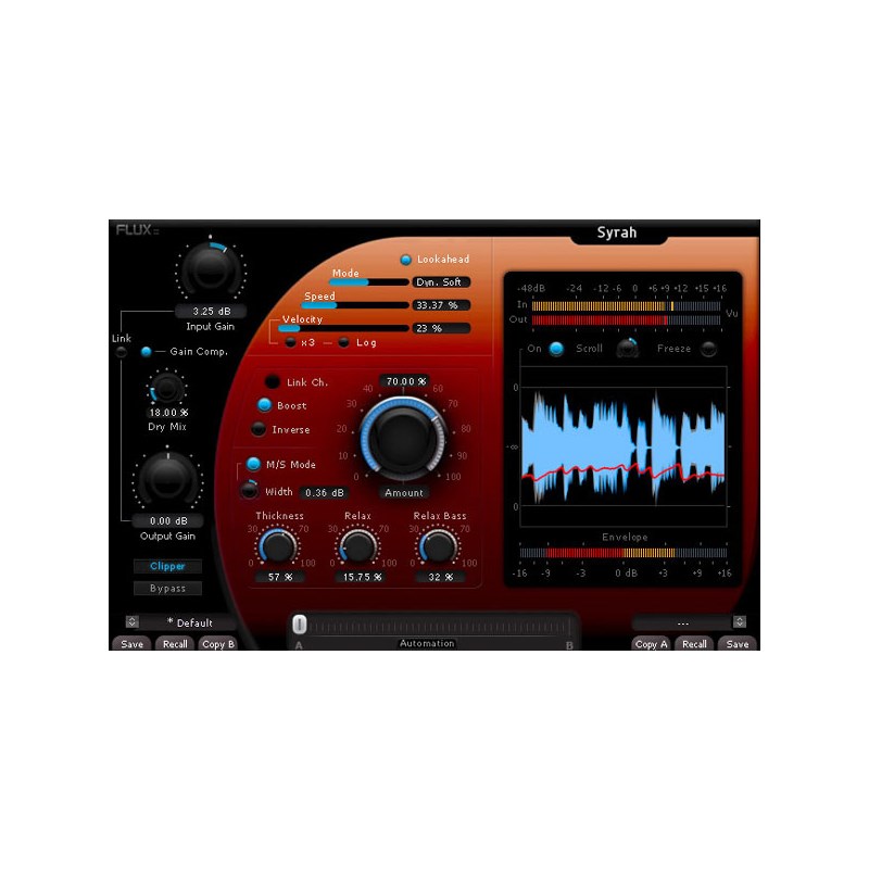 Syrah(creative adaptive-dynamics processor)(代引不可)(オンライン納品) FLUX:: (新品)