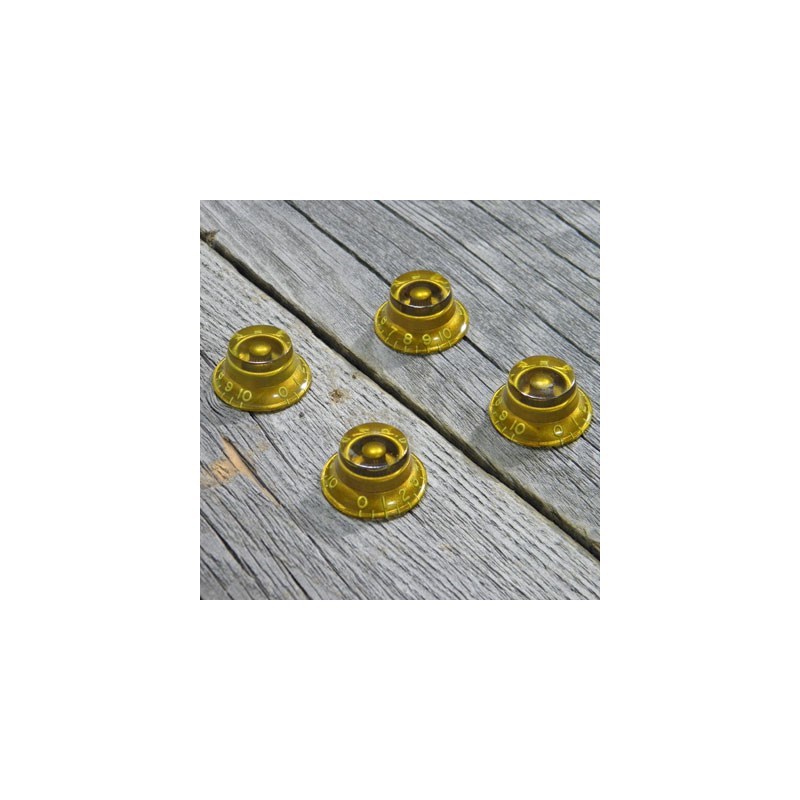 Top Hat knob set Gold (4) ver.2 [8704] Montreux (新品)