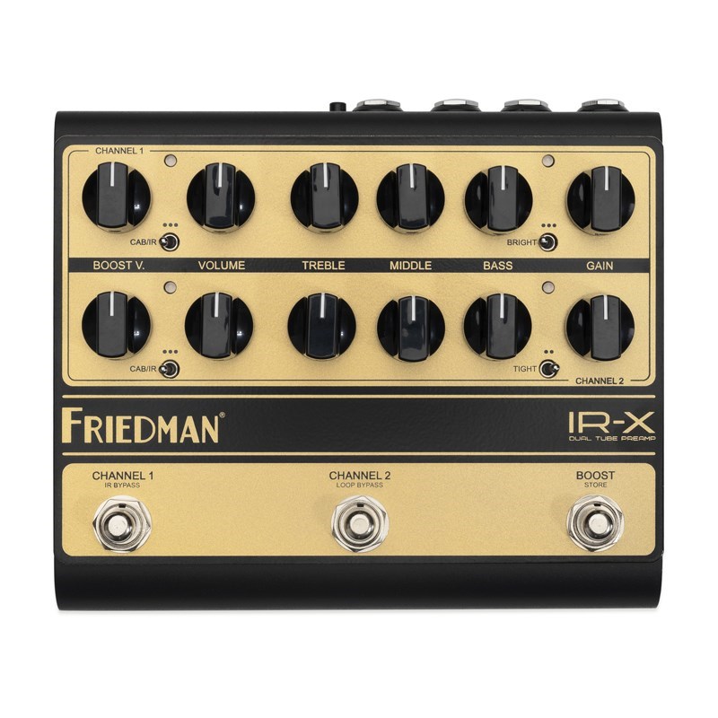 FRIEDMAN IR-D DUAL TUBE PREAMP フリードマン IR-D DUAL TUBE PREAMP｜Friedman Amplification