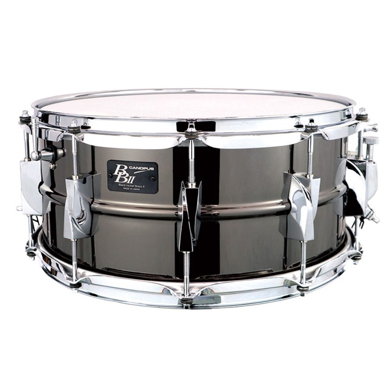 BB2-1465 [Black Nickel Brass II 14&times;6.5] CANOPUS (新品)｜イケベ楽器ショップ