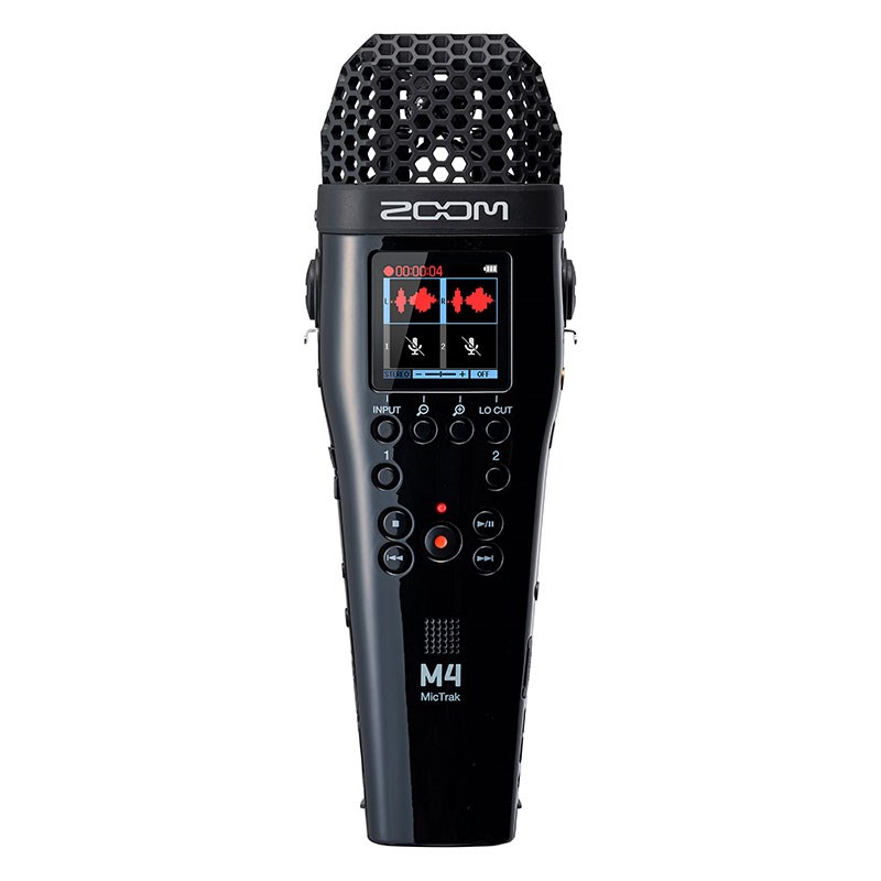 MicTrak M4(XYステレオマイク内蔵・2chXLR入力搭載・ハンドヘルド型4トラックレコーダー)(ハンディレコーダー)(ズーム) ZOOM (新品)