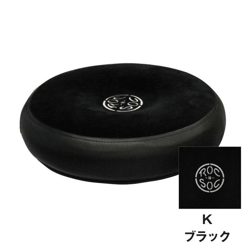 MSSO-R-K [Manual Spindle Drum Seat / Round / Black]【丸型 / クロストップ】 ROC-N-SOC (新品)｜イケベ楽器ショップ