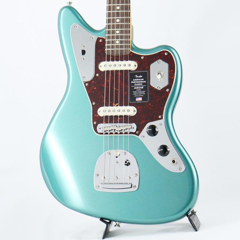 American Professional Classic Jaguar (Faded Sherwood Green Metallic/Rosewood) Fender USA (新品)