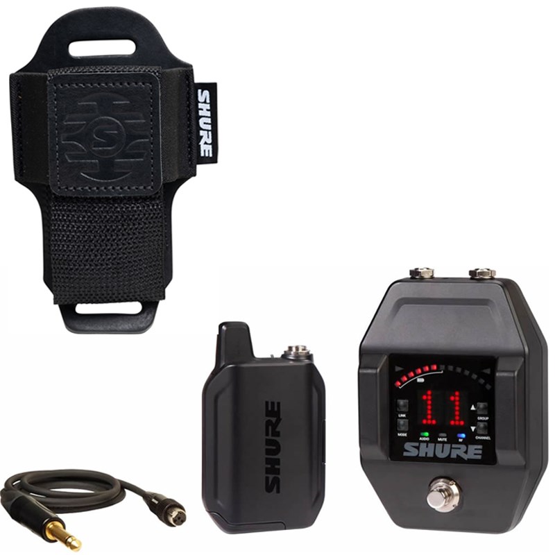SHURE GLXD1 ワイヤレストランスミッター Zill and Rei+ SHURE GLXD1 トランスミッターホルダー - 楽器堂