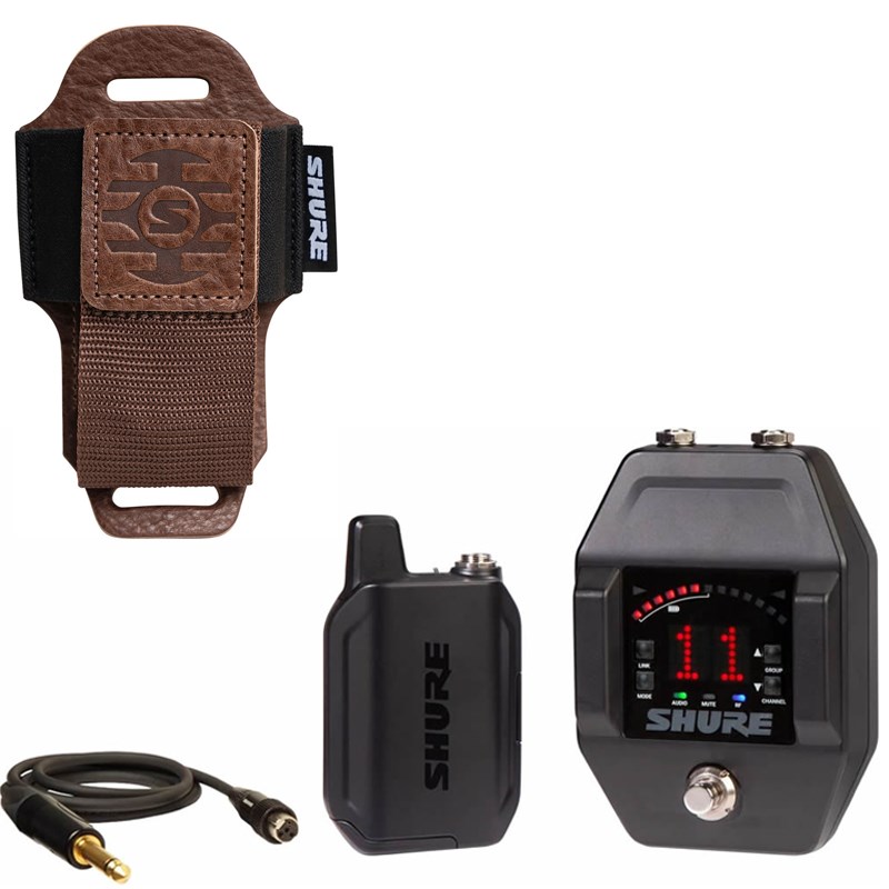 SHURE GLXD1 ワイヤレストランスミッター GLXD1+ - Digital Wireless Dual Band Bodypack Transmitter - Shure USA