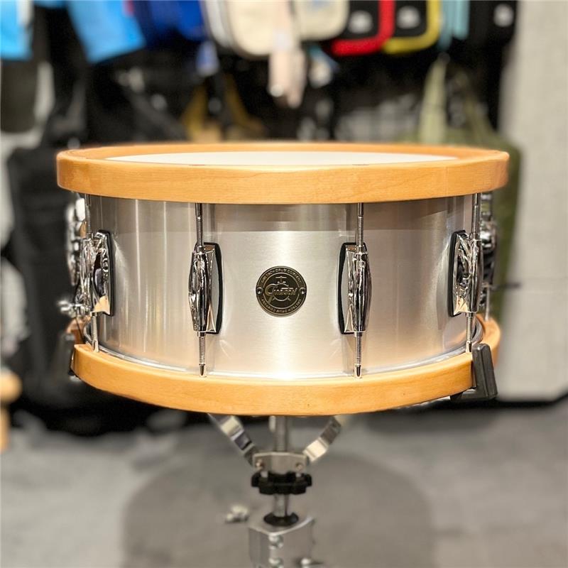 【値下げしました！】S1-6514A-WH [Full Range Snare Drums / Aluminum Wood Hoop Snare 14 x 6.5]【店頭展示特価品】 GRETSCH (アウトレット 美品)