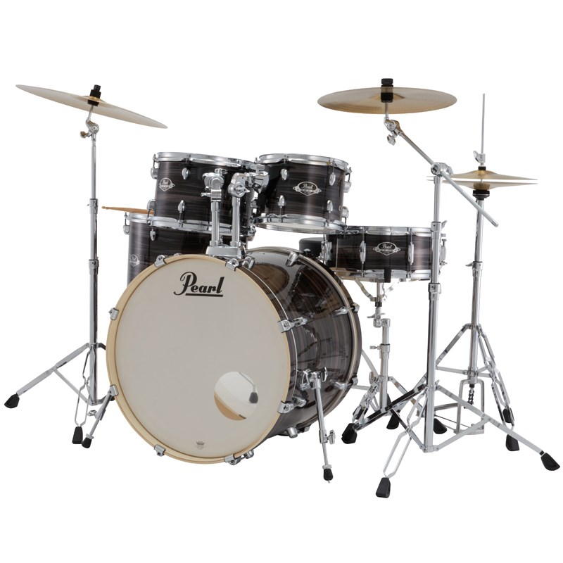 EXX725SN/C #779 [EXPORT スタンダードサイズ ドラムセット - メタリックアメジストツイスト]【シンバル＆ハードウェア＆スティック付属】 Pearl (新品)｜イケベ楽器ショップ