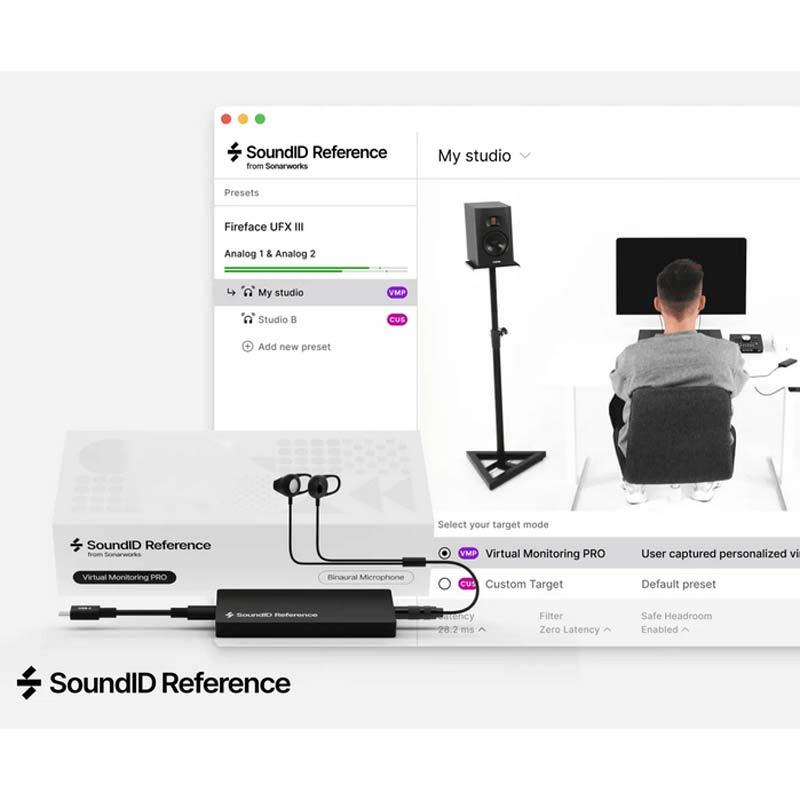 SoundID Reference Virtual Monitoring PRO with Binaural Measurement Microphone Sonarworks (新品)｜イケベ楽器ショップ 32,175円