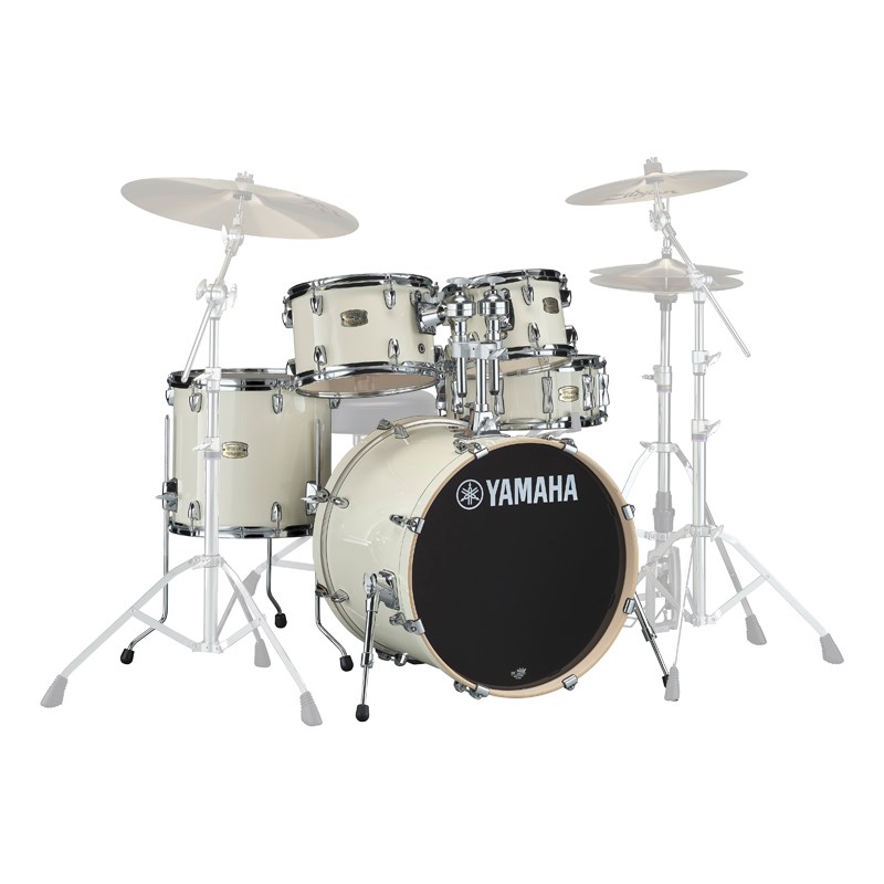Stage Custom Birch 20バスドラム / シェルセット [SBP0F5-CLW] 【カラー：クラシックホワイト(CLW)】 YAMAHA (新品)｜イケベ楽器ショップ