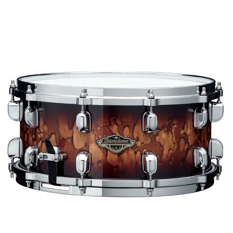 WBSS65-MBR [Starclassic Walnut/Birch Snare Drum 14''&times;6.5'' - Molten Brown Burst] TAMA (新品)｜イケベ楽器ショップ