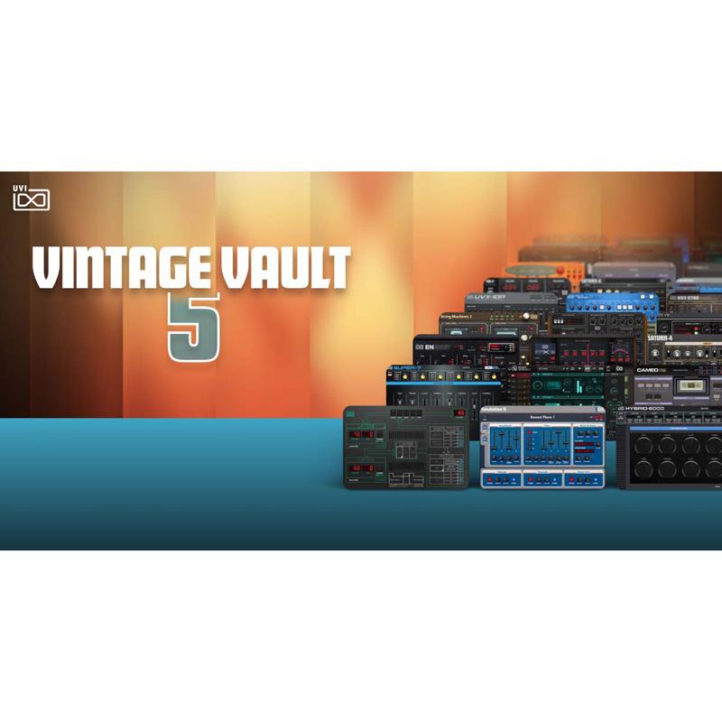 Vintage Vault 5 (ビンテージシンセ)(バンドル)(アナログシンセ)(オンライン納品) UVI (新品)