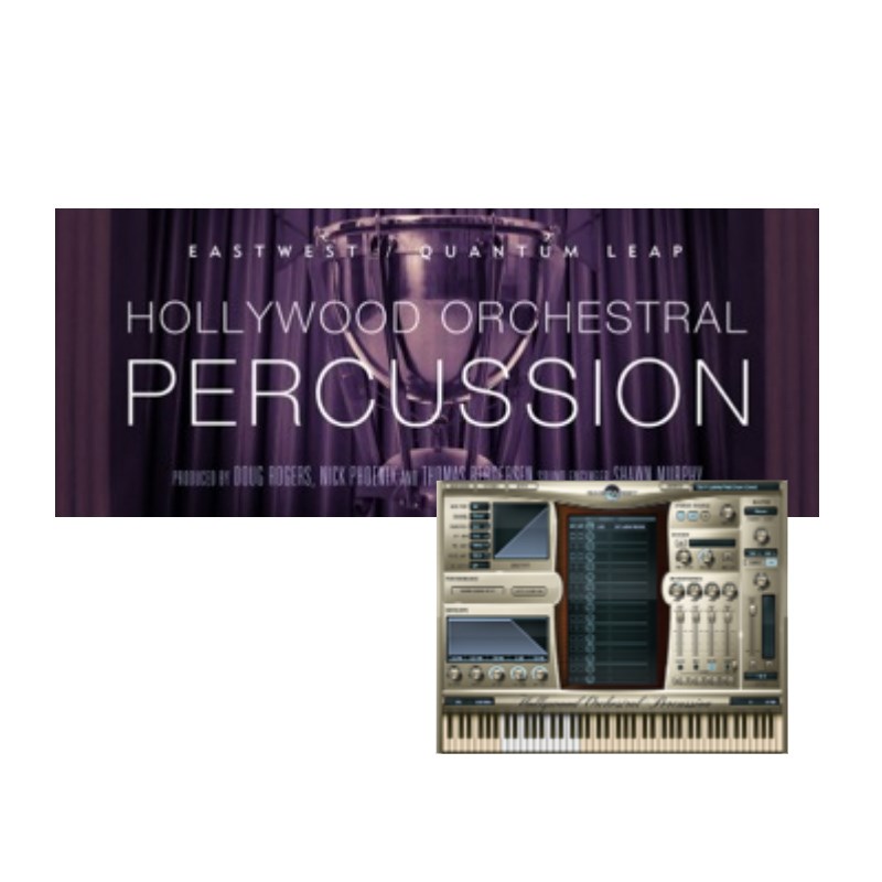 Hollywood Orchestral Percussion【Gold Edtion】 【Windows版】【在庫処分特価】 EAST WEST (アウトレット 美品)