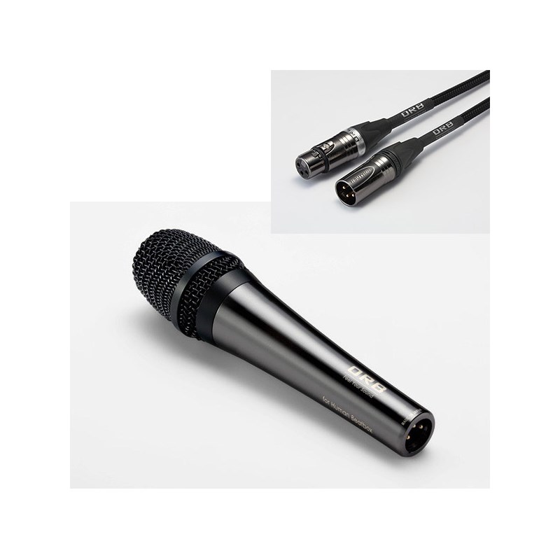 Clear Force Microphone premium for Human Beatbox/CF-3FHB【専用マイクケーブルJ10-XLR Pro(10m)セット】 ORB (新品)
