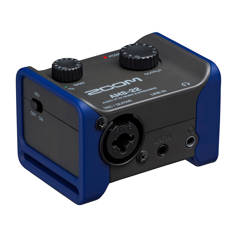 AMS-22(AUDIO I/F for MUSIC & STREAMING) ZOOM (新品)