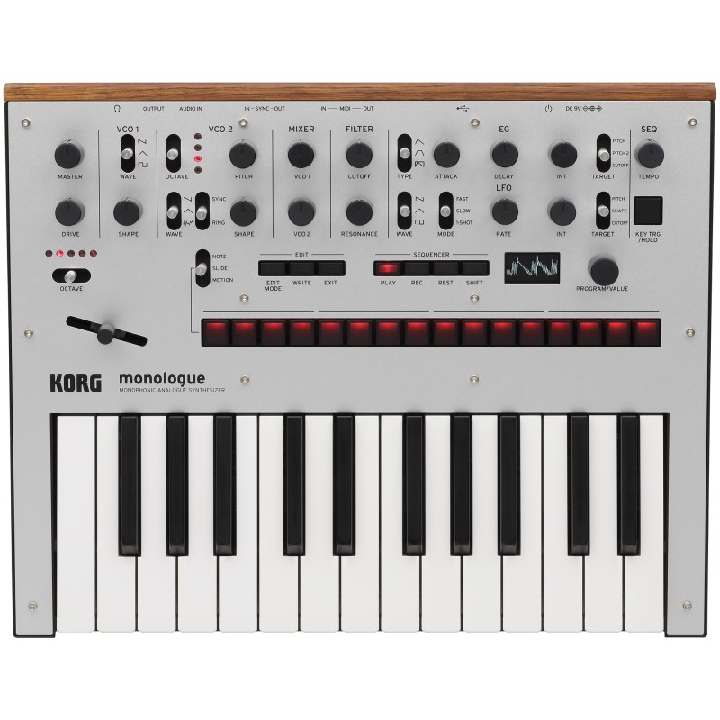 monologue-SV (Silver) シルバー コルグ シンセサイザー 小型 KORG (新品)