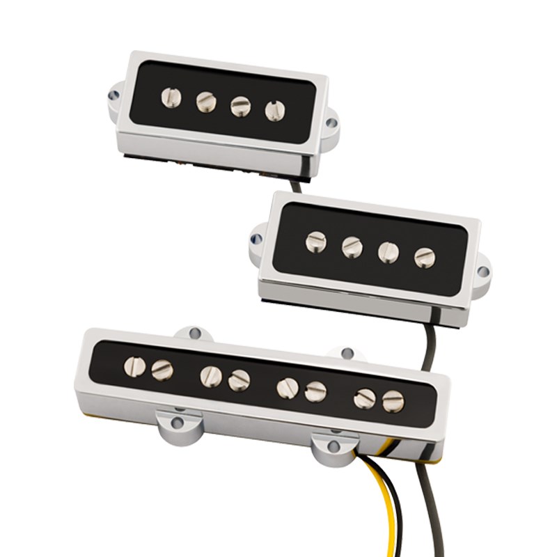 Cobalt Chrome P/J Bass Pickup Set 【生産完了品】 Fender USA (新品)