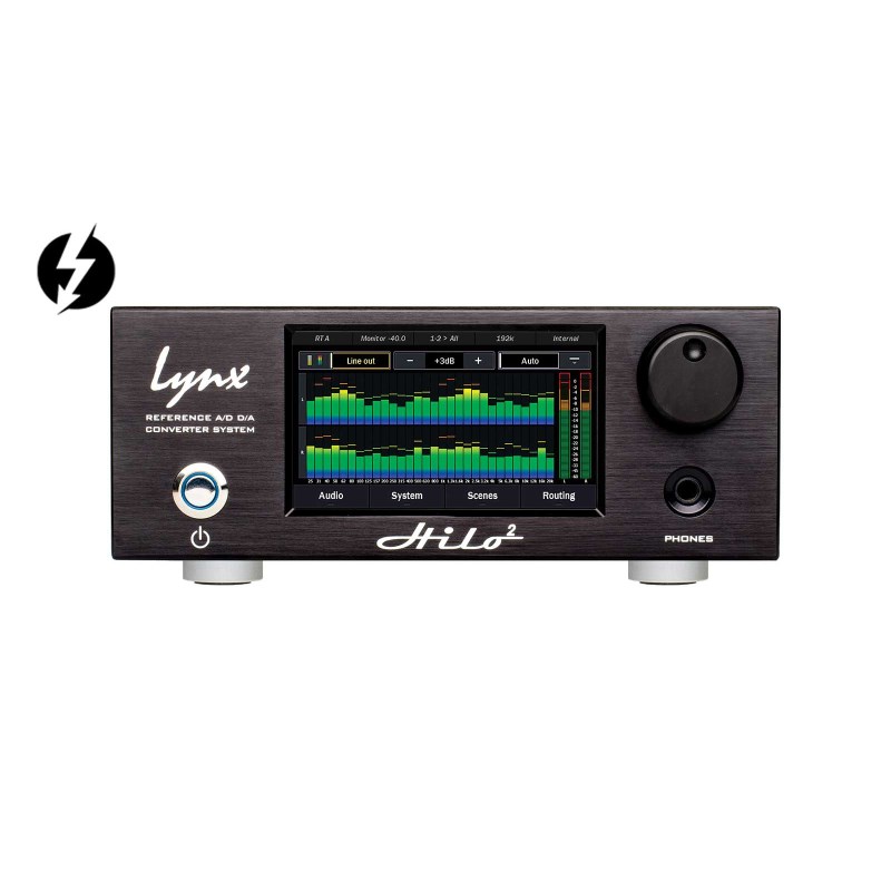 Hilo 2 TB3(Thunderbolt 3インターフェイス・AD/DAコンバーター)(リンクススタジオ) Lynx (新品)｜イケベ楽器ショップ
