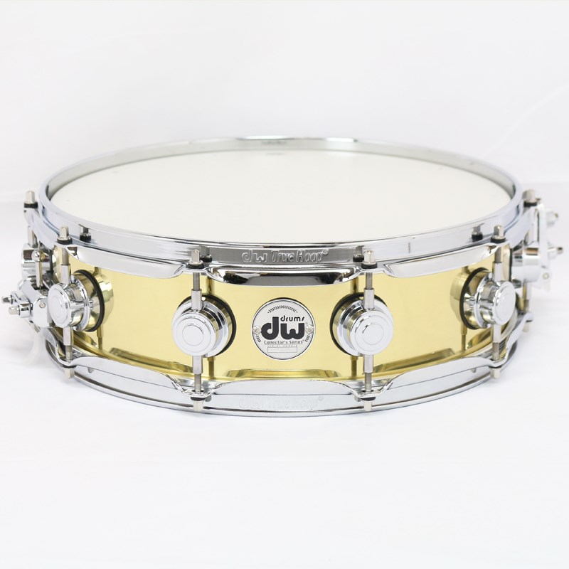 DRVN0414SPC [Collector's Series Polished Brass Snare Drum 14&times;4] dw (新品)｜イケベ楽器ショップ