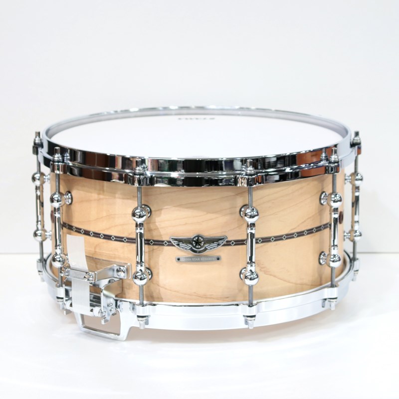 TLCM1465SI-OCM [STAR Reserve Snare Drum / Solid Curly Maple 14''×6.5'' 全面当たり仕様]【イケベ楽器店創業50周年記念モデル】 TAMA (新品)