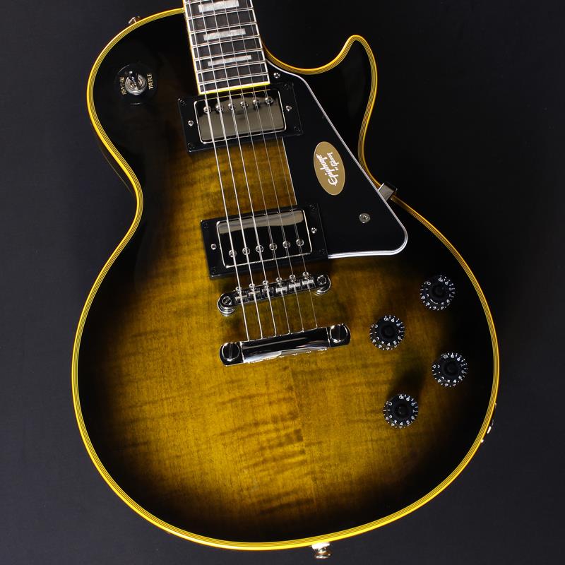 ギター Epiphone Les Paul Custom Widow Epiphone Les Paul Custom Widow Limited Electric Guitar- Indigo