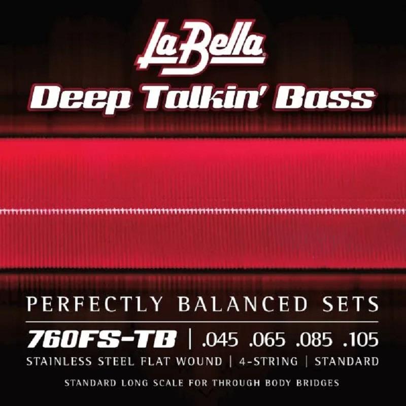 760FS-TB / Flat Wound Stainless Steel Bass Strings La Bella (新品)