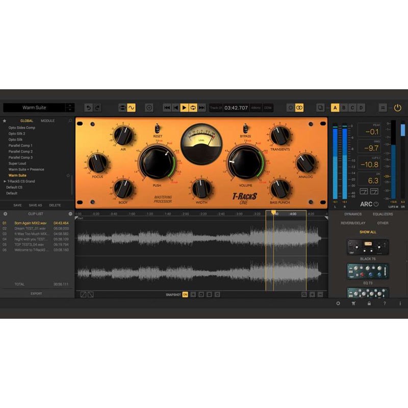 T-RackS ONE (代引不可)(オンライン納品) IK Multimedia (新品)